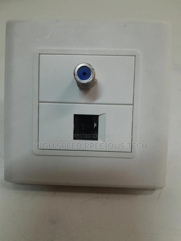 Tv,Rj45 Faceplate - main view