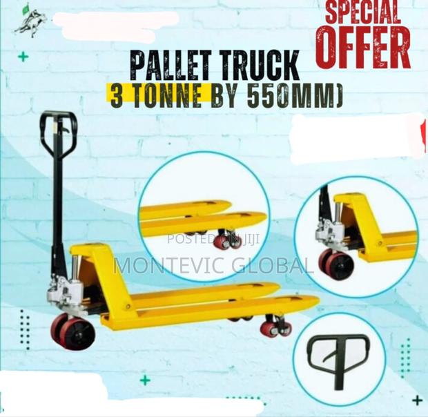 Standard Hand Pallet Truck/Stacker 3tonnex550mm