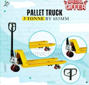 Standard Hand Pallet Truck/Stacker 3tonnex685mm