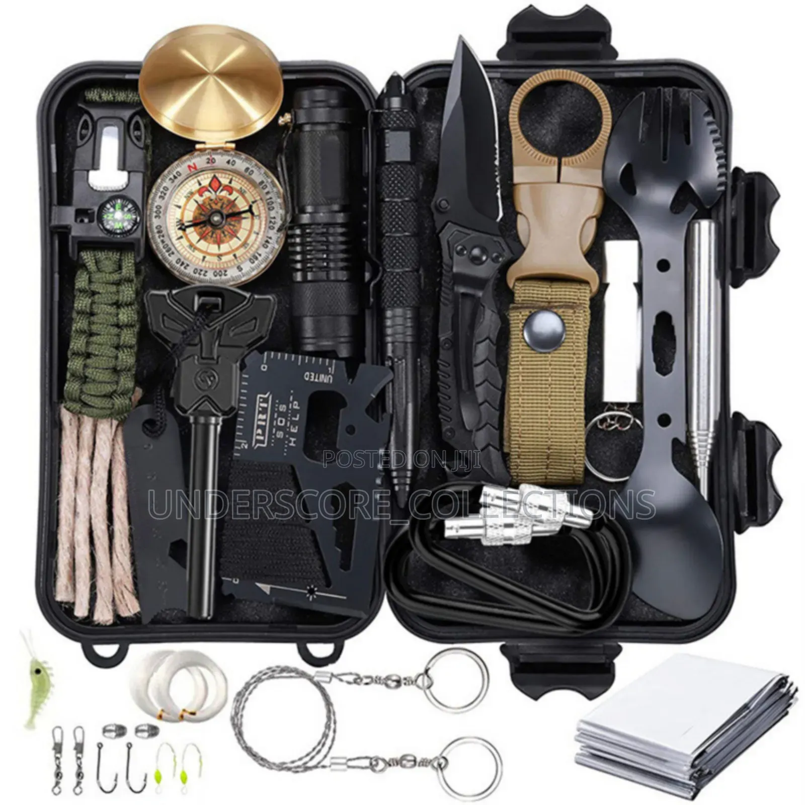 Fishing Survival Kit of 24 Pieces