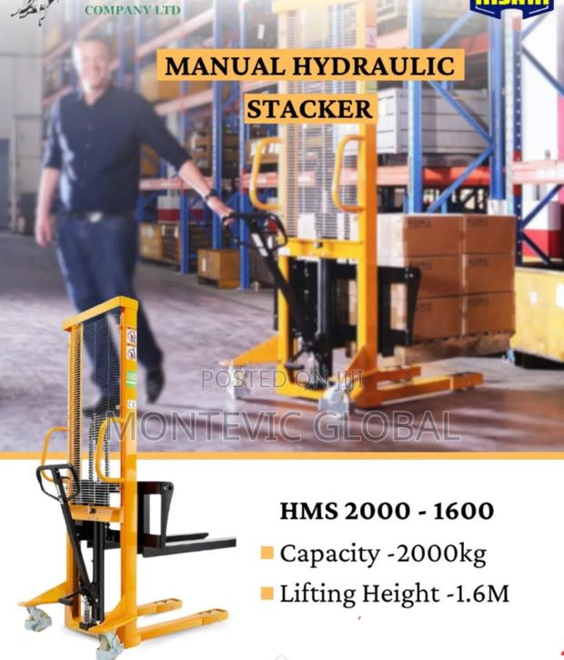 Manual Hydraulic Stacker 200kgsx1.6meters