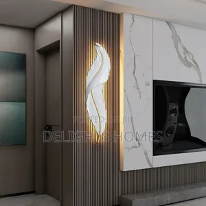 Nordic Feather Wall Lamp