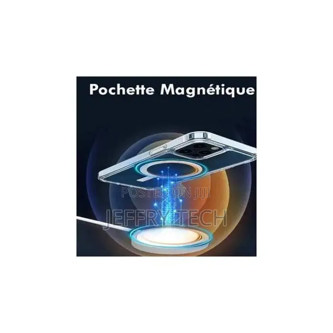 Transparent Pouch for iPhone 11 Pro Magsafe Magnetic