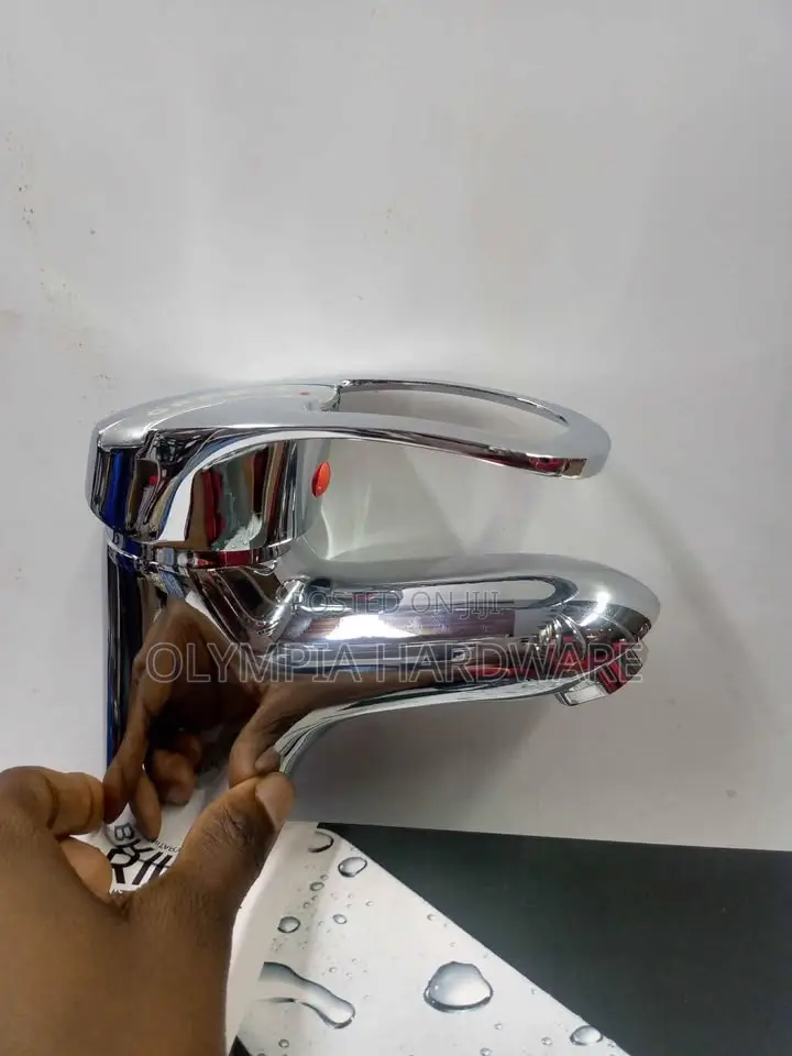 Wash Hand Basin Mixer (Silver)