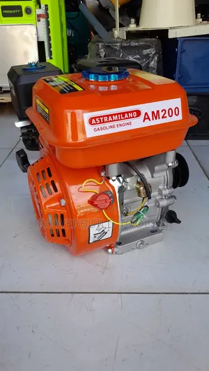 Am200 Gasoline Driven Engine With Pulley 7.5hp