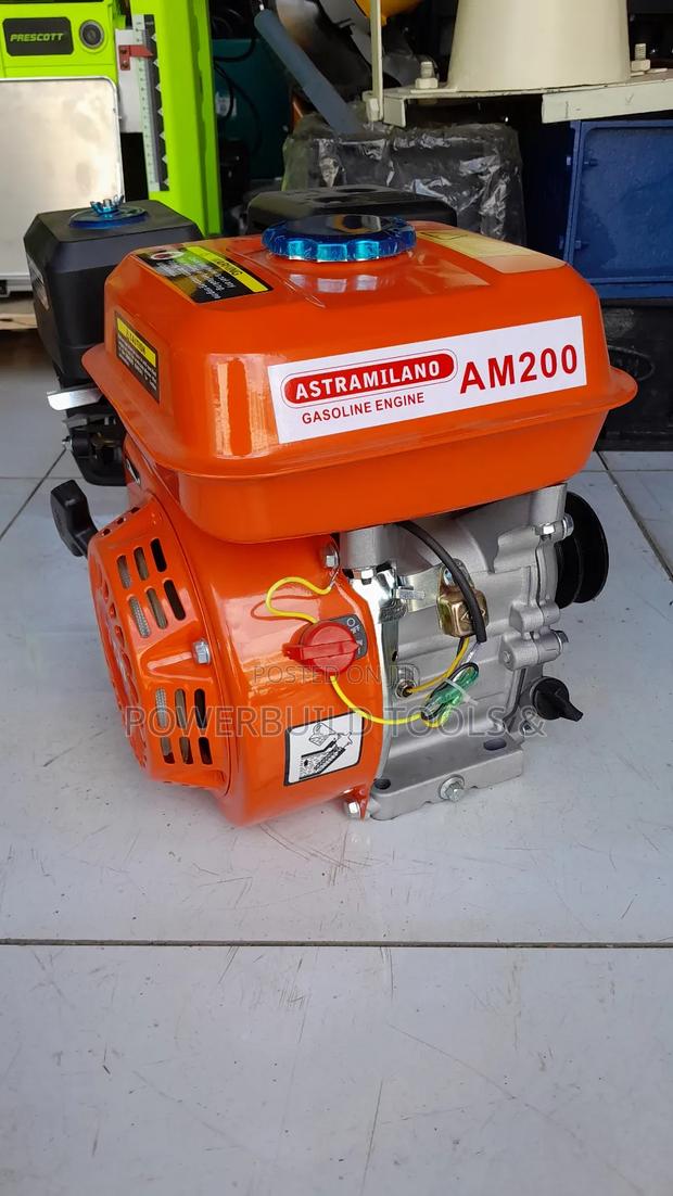 Am200 Gasoline Driven Engine With Pulley 7.5hp