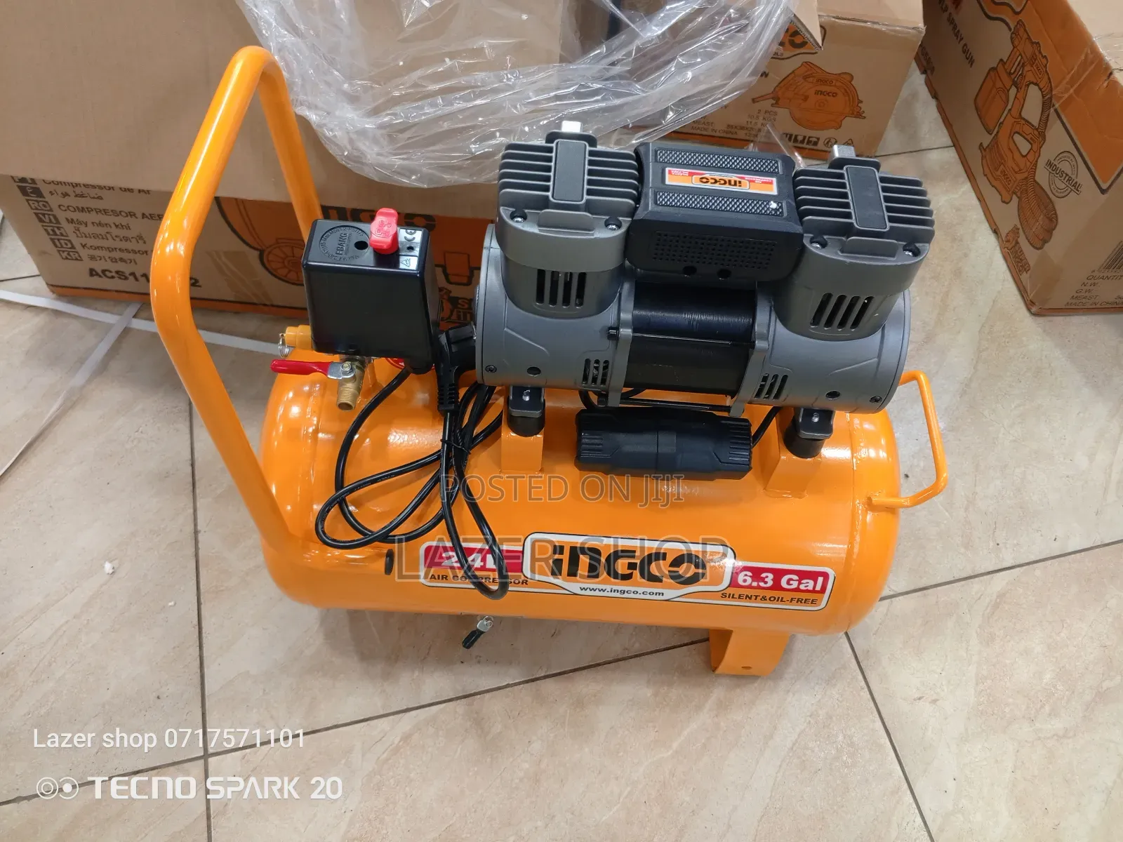 24l Ingco Air Compressor