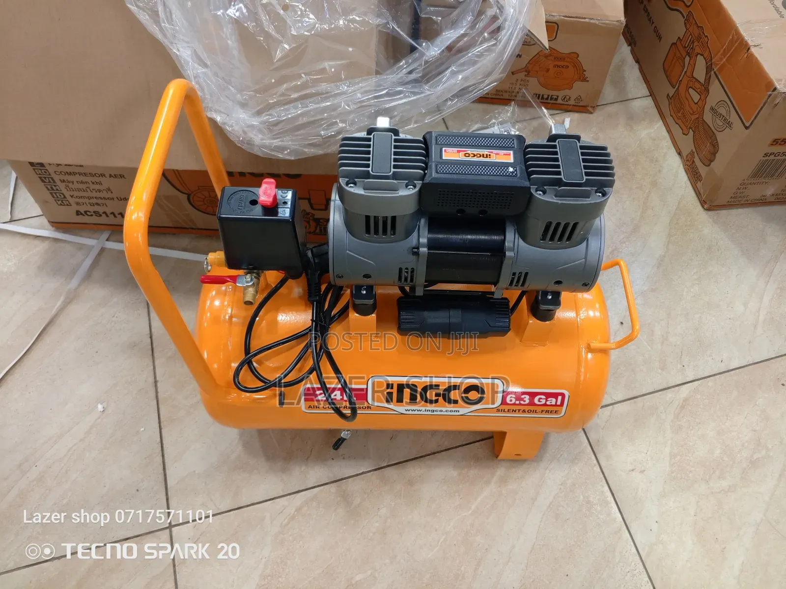 24l Ingco Air Compressor