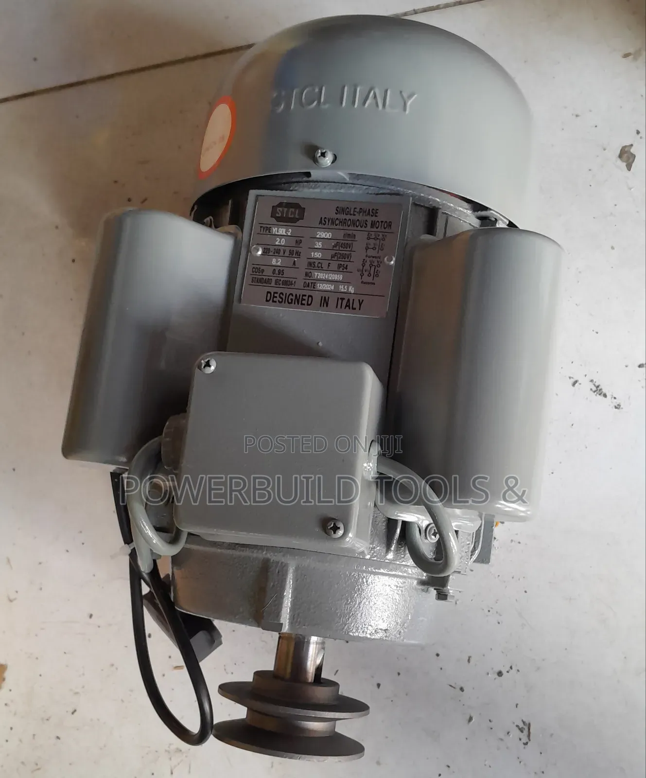 2hp STCL Motor 2900rpm Single Phase With Copper