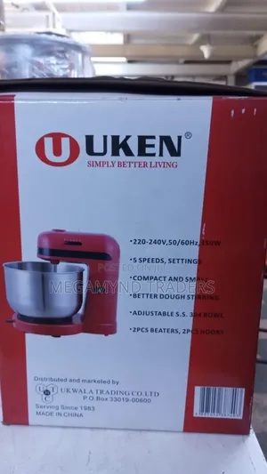 Electric Hand Mixer With Bowl