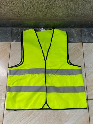 Reflector Vests Green Eco-friendly Fabric - thumbnail 2