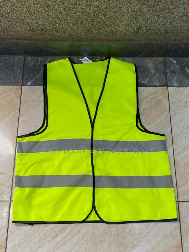 Reflector Vests Green Eco-friendly Fabric - main view
