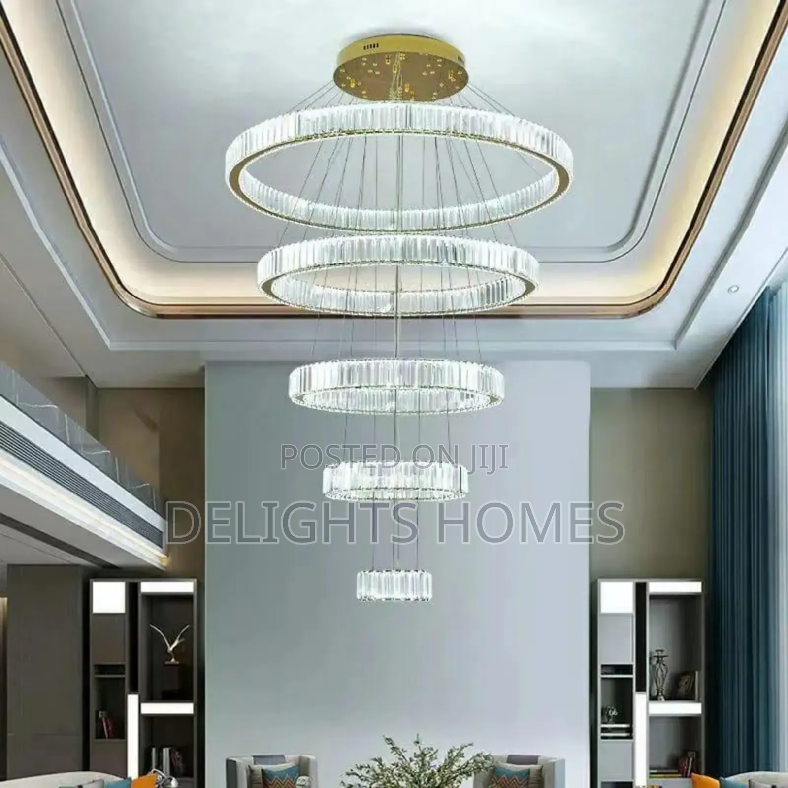  Crystal Staircase Light