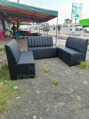 Restaurant Couches or Waiting Couch, Black 