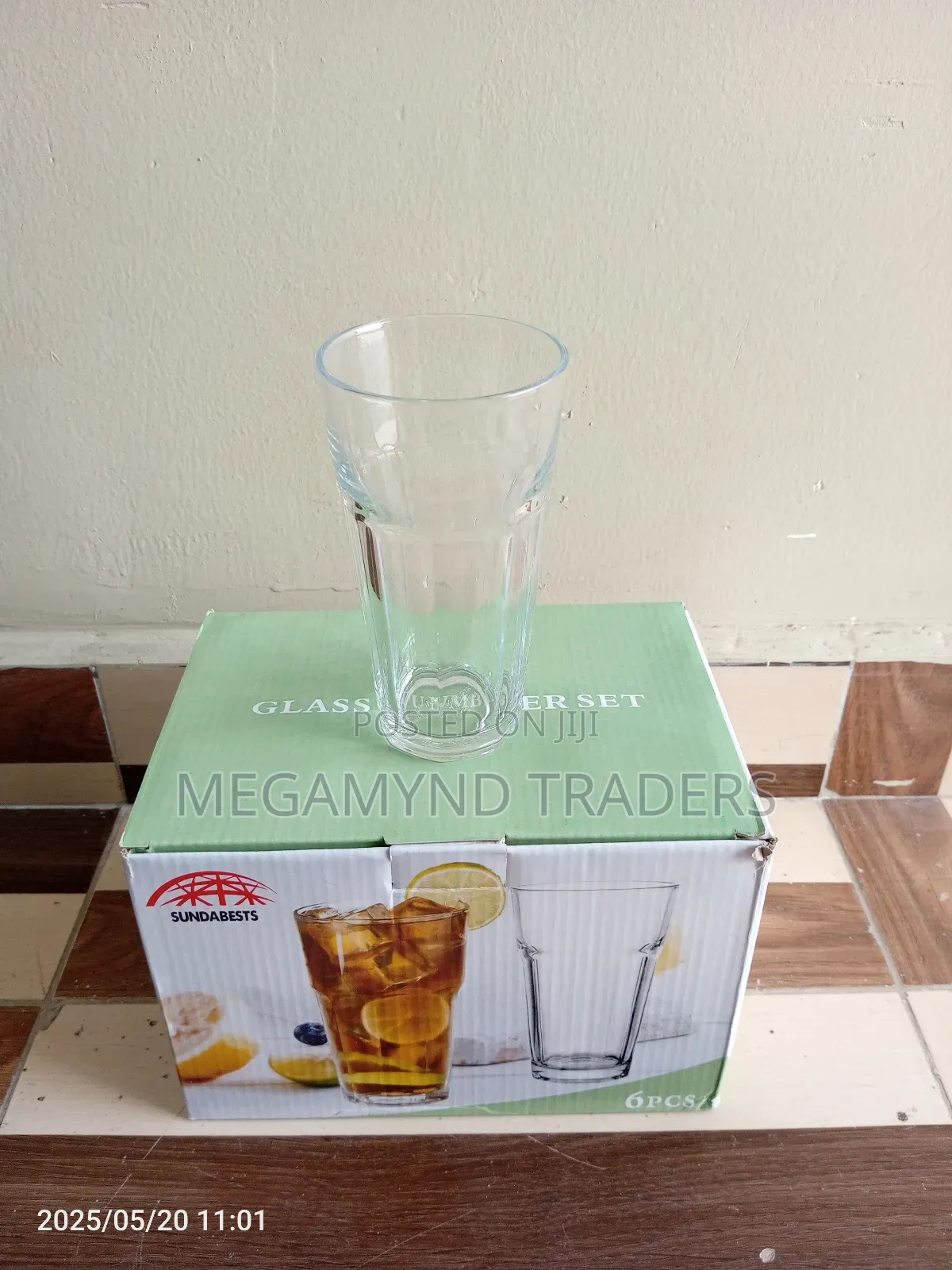 6pc Beer Glass 360ml / Water Glass