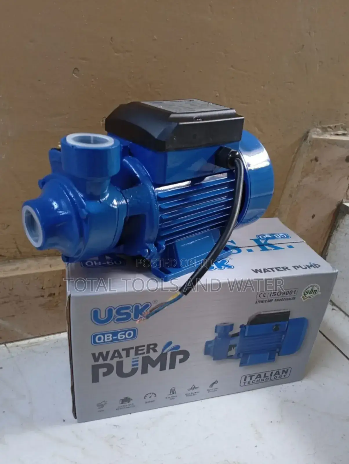 Original Usk Surface Water Pump 0.5hp 2850rpm