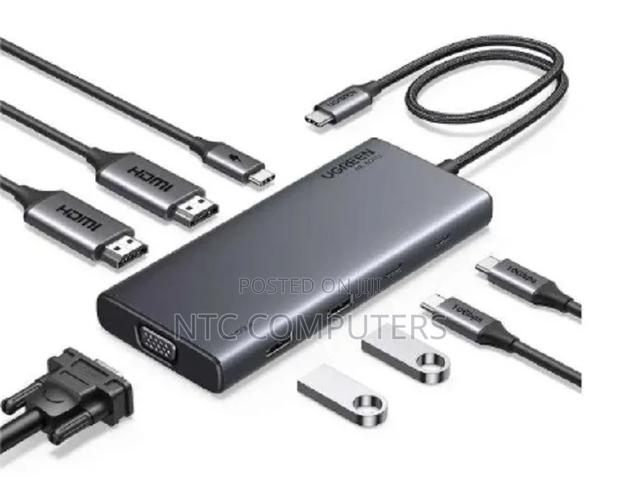 Ugreen 8 in 1 Multifunction Adapter, Usb-C to Usb3.2 - main view