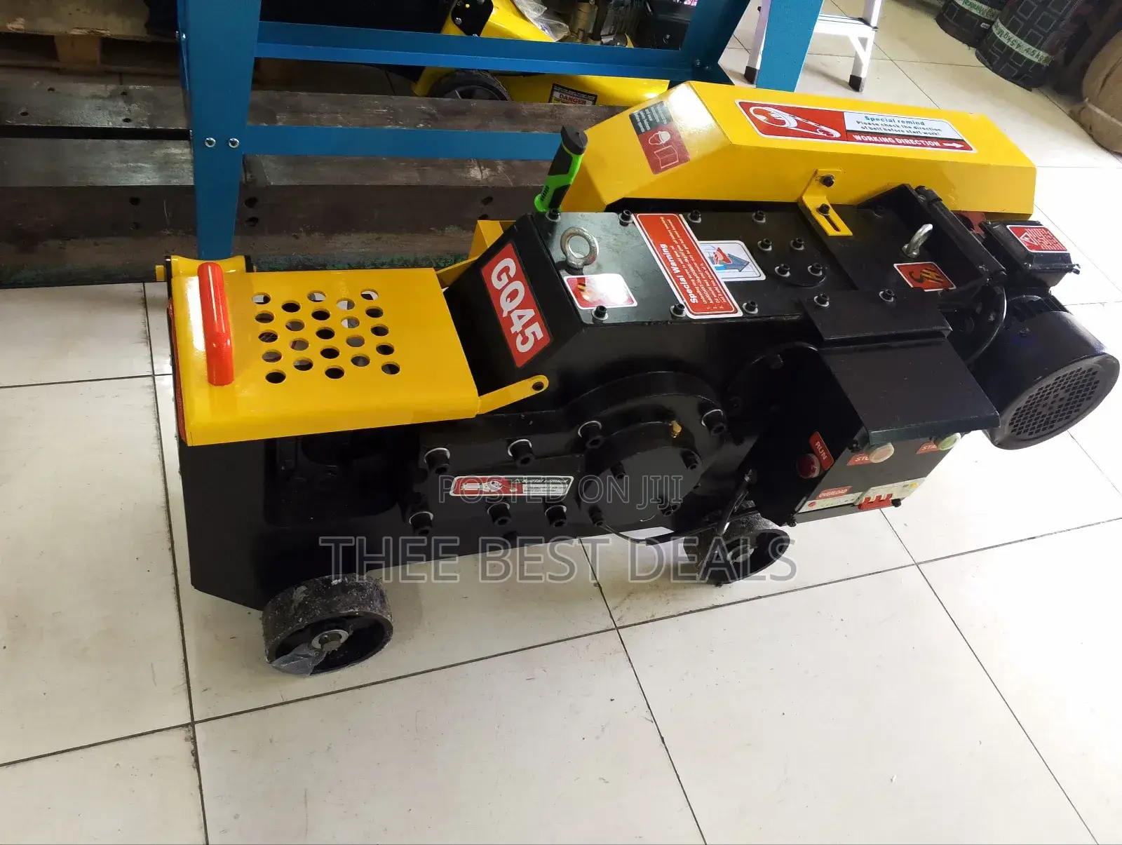 Electric Steel Bar Cutter Machine