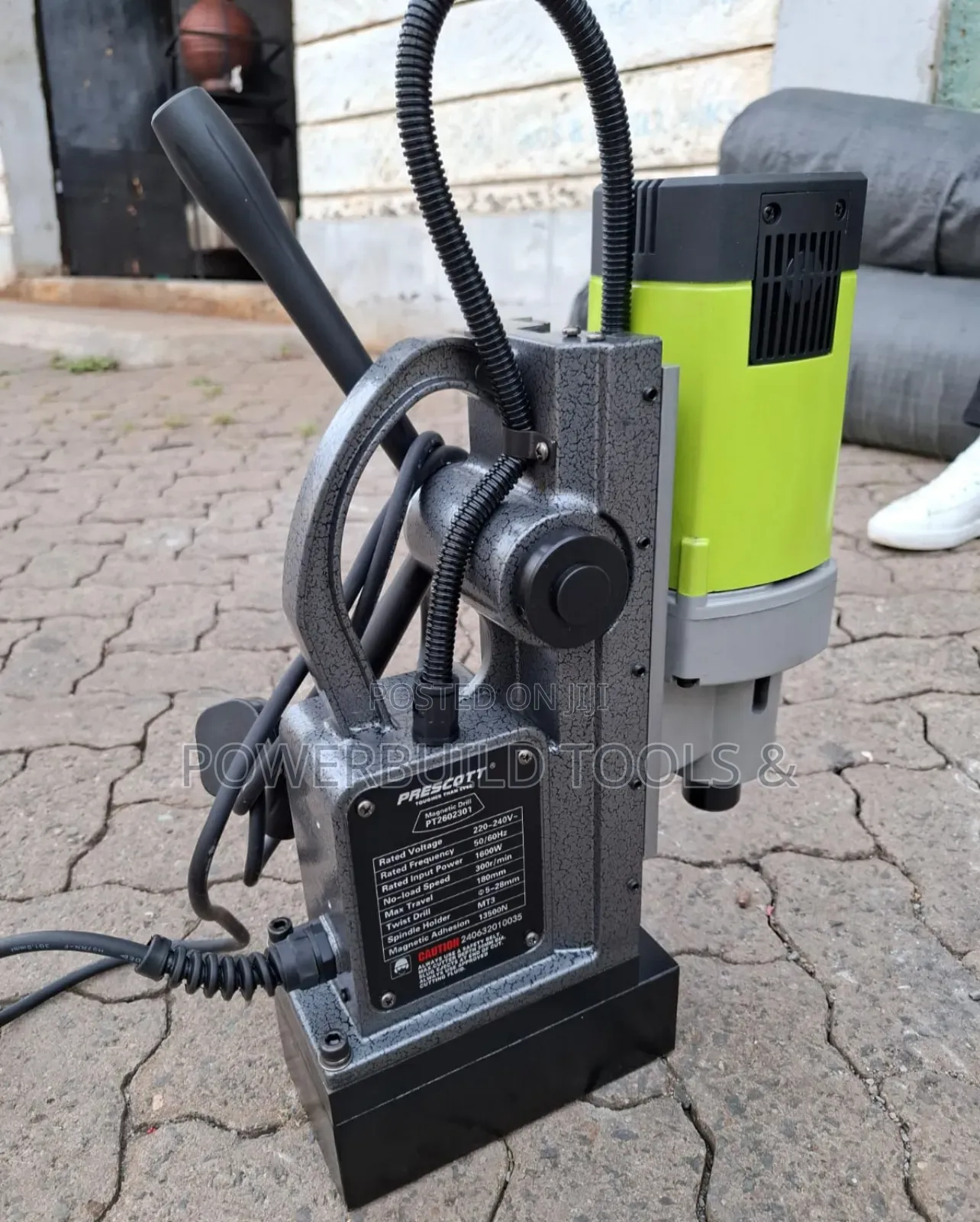 Prescott Magnetic Drill 1600w 28mm