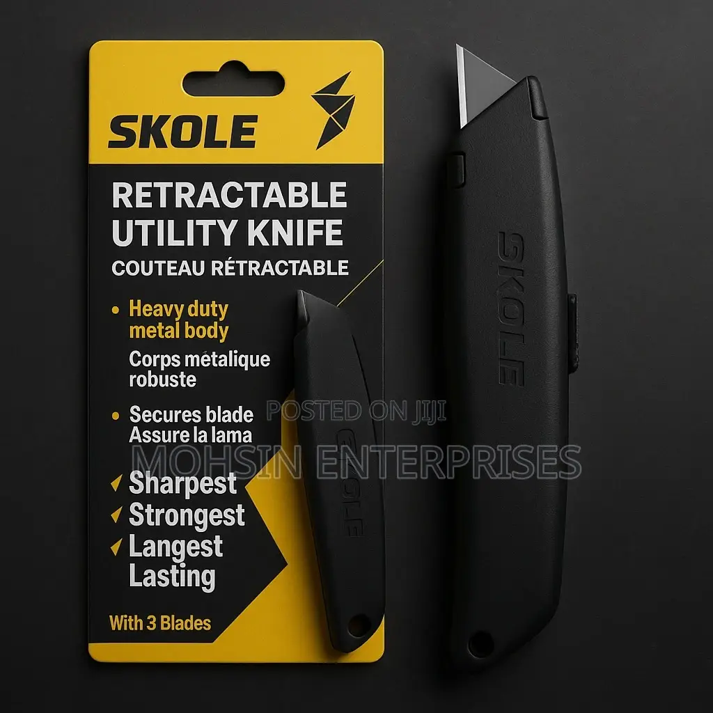 Skole Utility Knife – Rugged Power With Precision Control