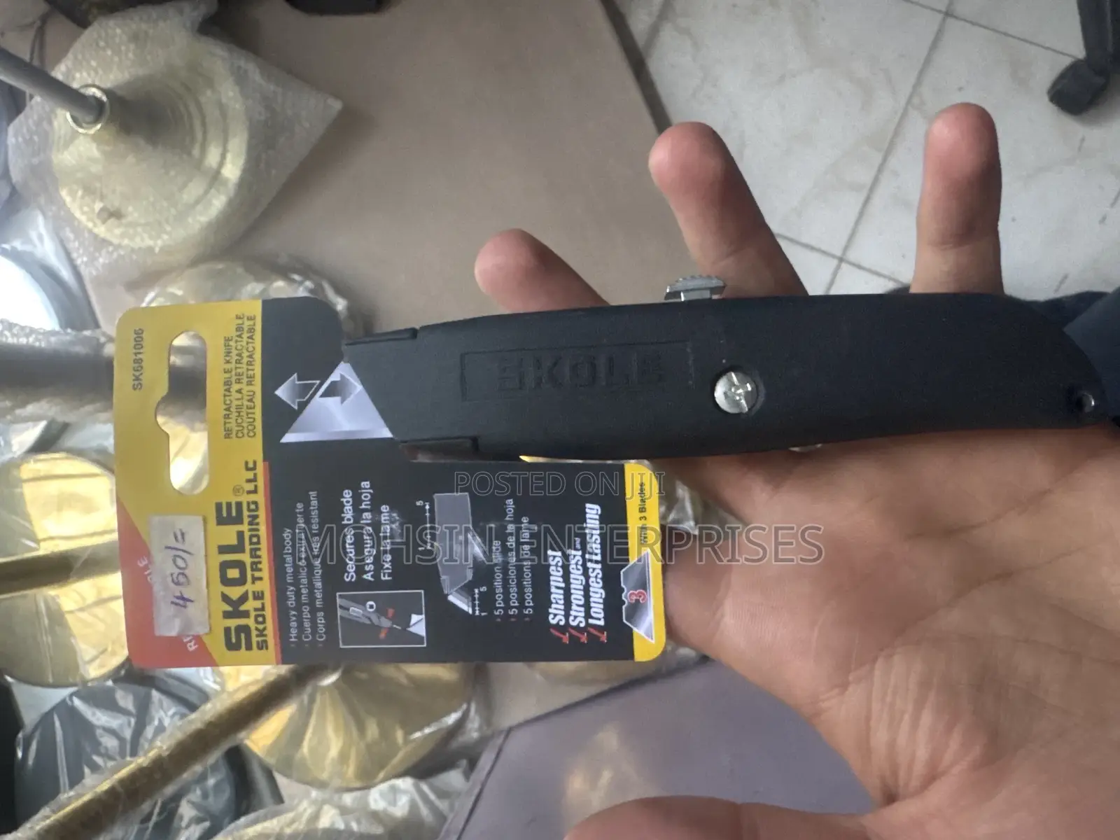 Skole Utility Knife – Rugged Power With Precision Control