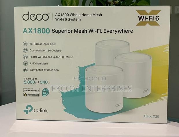 Tp-Link Deco X20 Ax1800 Wifi 6 System 3-Pac