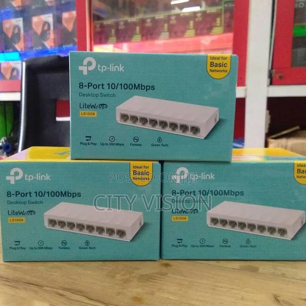 Tp-Link 8-Port 100mbps Desktop Switch - Tl-Ls1008 - main view