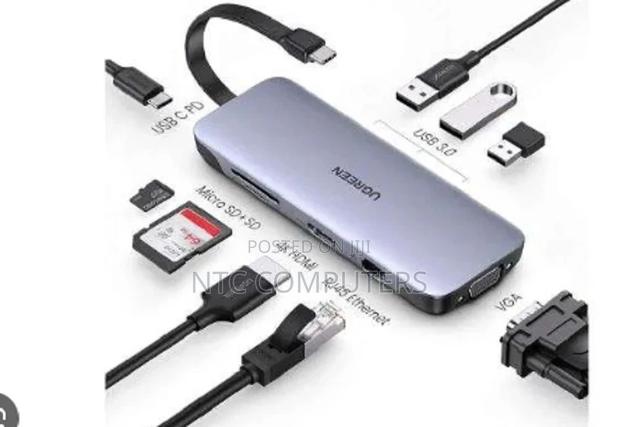 Ugreen 9-in-1 Usb-C Multifunction Adapter - Cm498