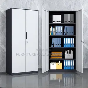 Cabinets: Dual-Color 2-Door Metal File Organizer for Office