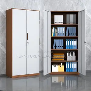 Cabinets: Dual-Color 2-Door Metal File Organizer for Office