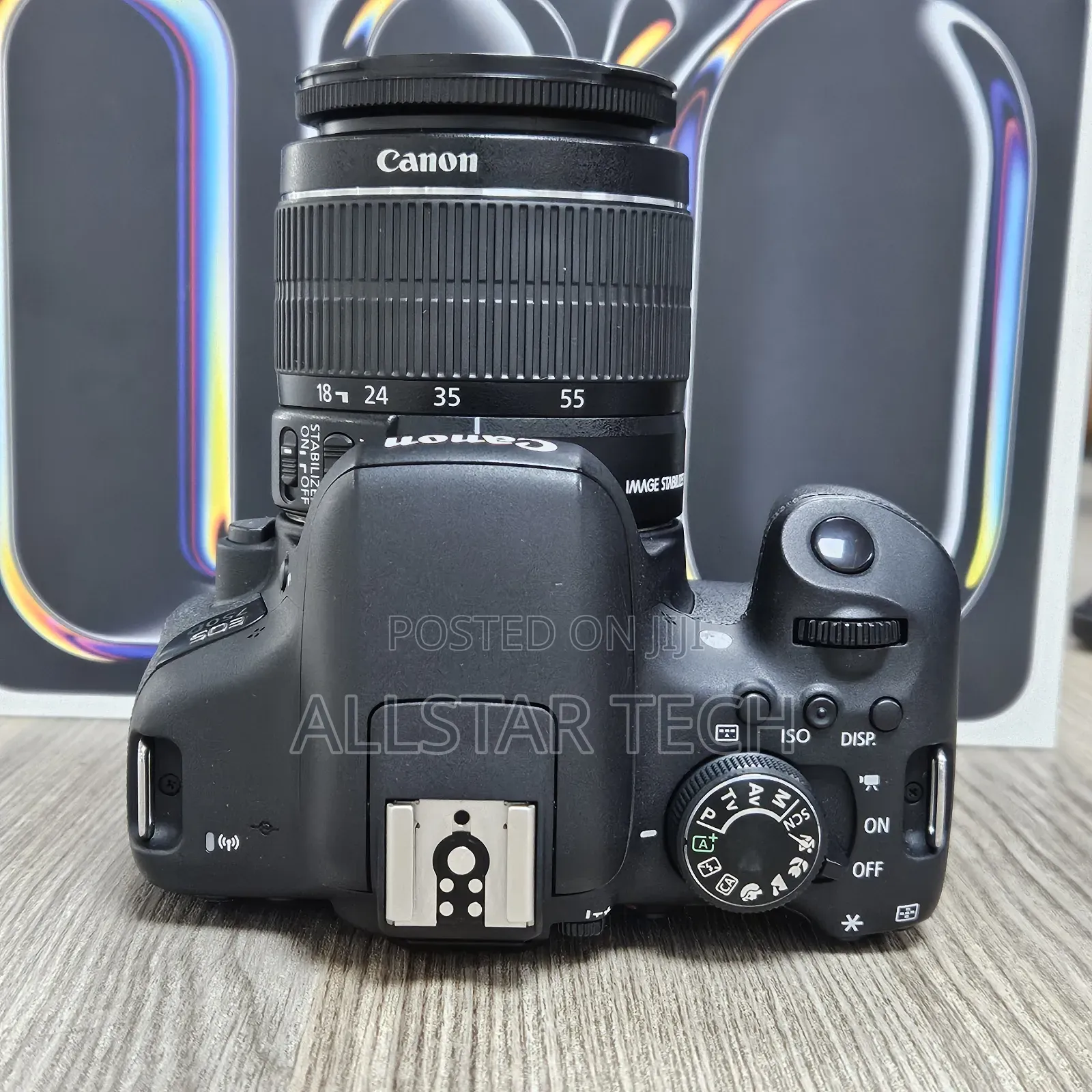 Canon 750dwith Kit Lens 18-55mm