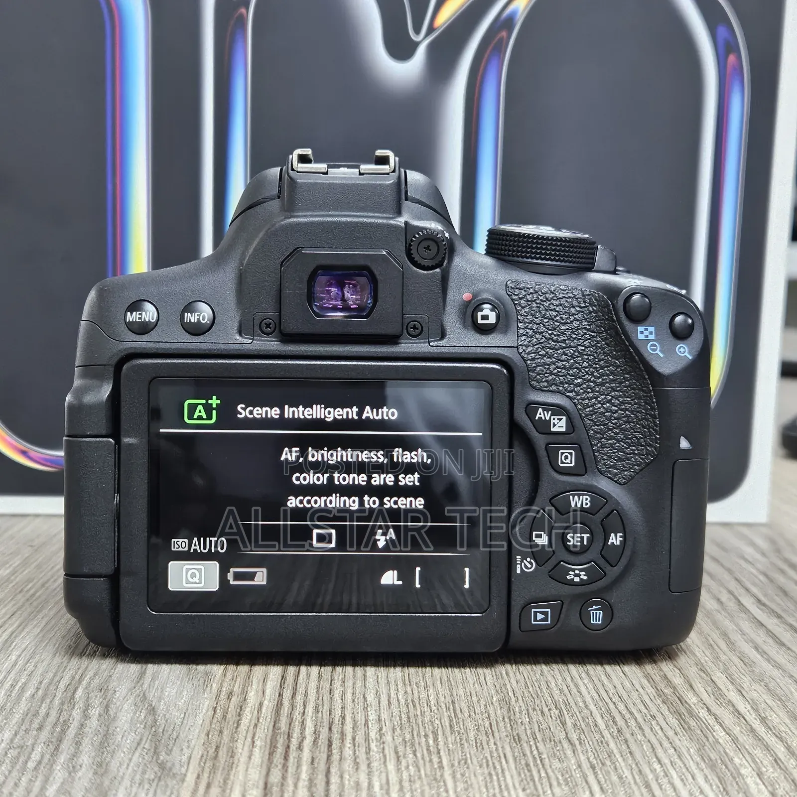 Canon 750dwith Kit Lens 18-55mm