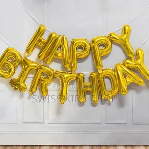 Birthday Foil Numbers / Birthday Decorations Foil Balloons
