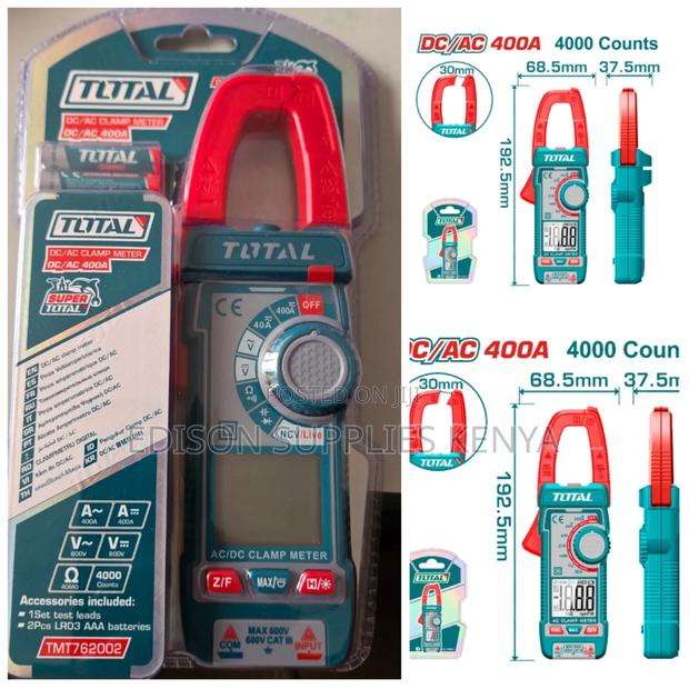 Ac Dc Clamp Meter Total 400amps Dc/Ac Clamp Meter 600v - main view