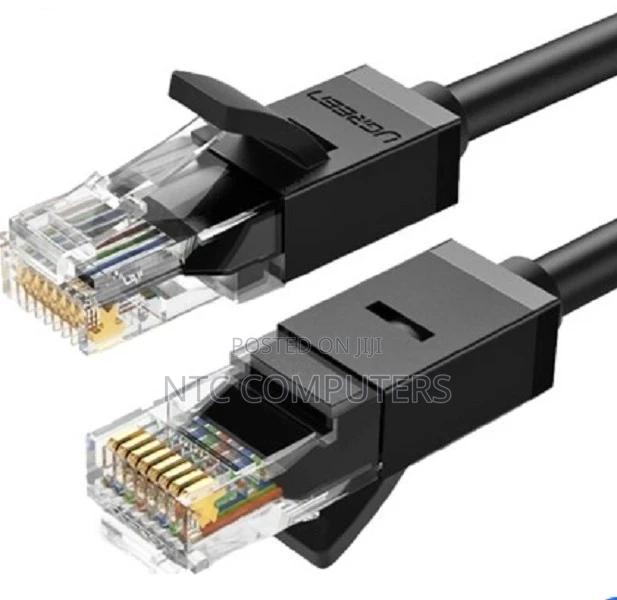 Ugreen Cat 6 U/Utp Lan Cable 5m (Black)