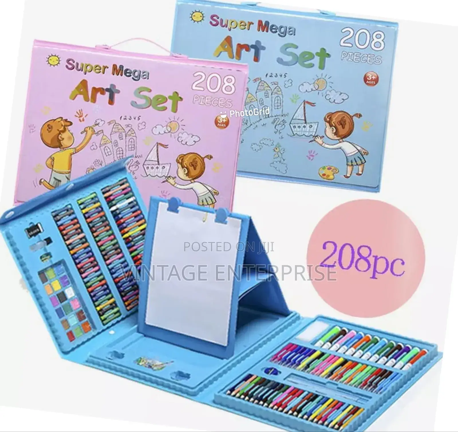 208pcs Kids Painting Set