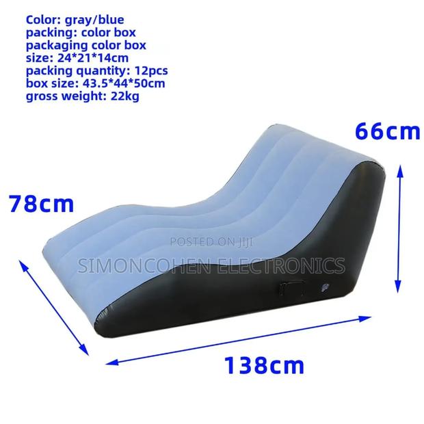 Ergonomic Inflatable Lounge Chair - thumbnail 2