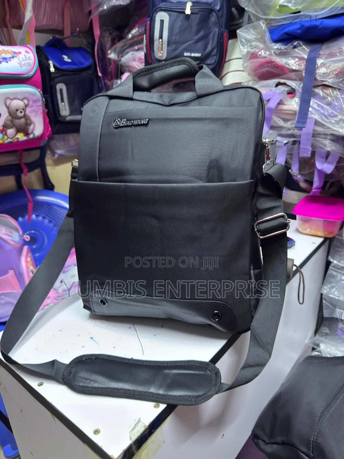 Black Laptop Shoulder Large Size /Shoulder Bag at 1300
