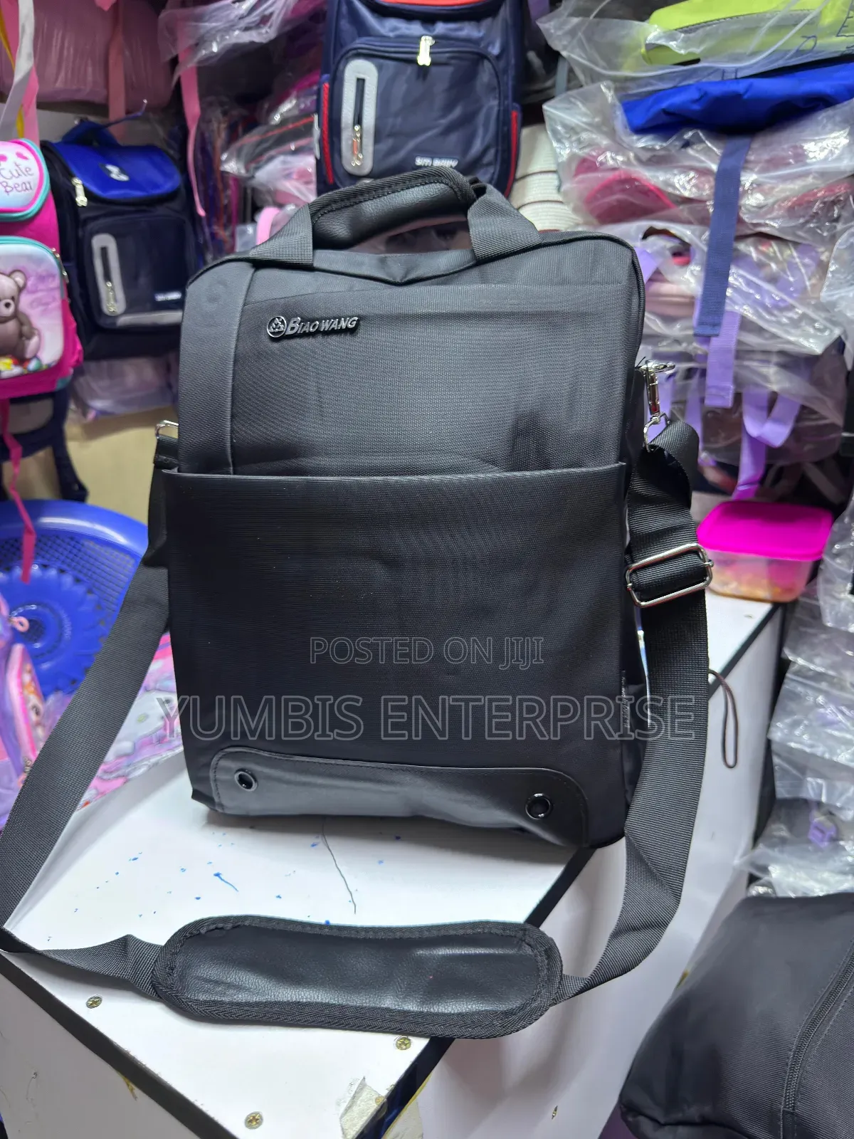 Black Laptop Shoulder Large Size /Shoulder Bag at 1300