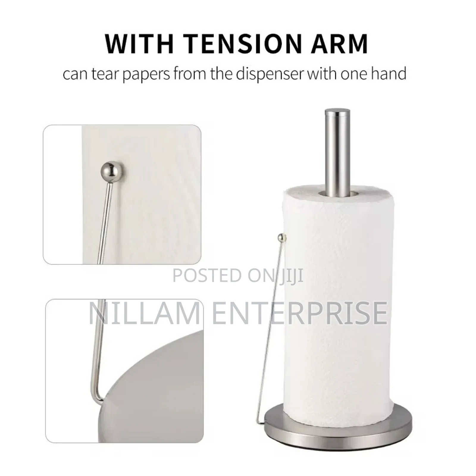 *Stainless Steel Rustfree Paper Towel ,Tissue Holder