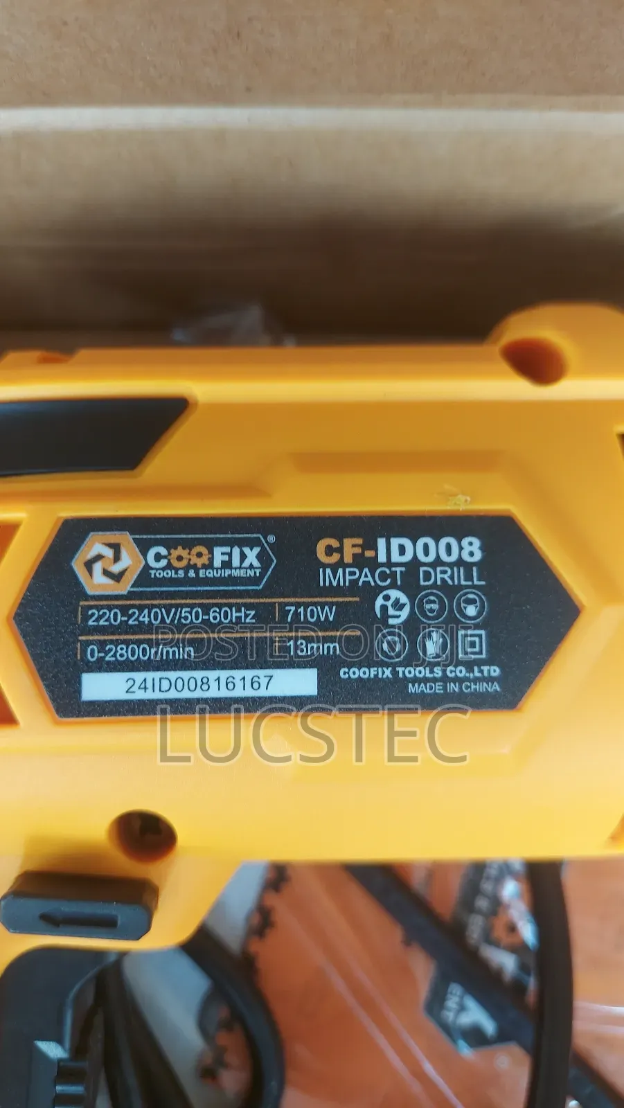 13mm Impact Drill With Hammer