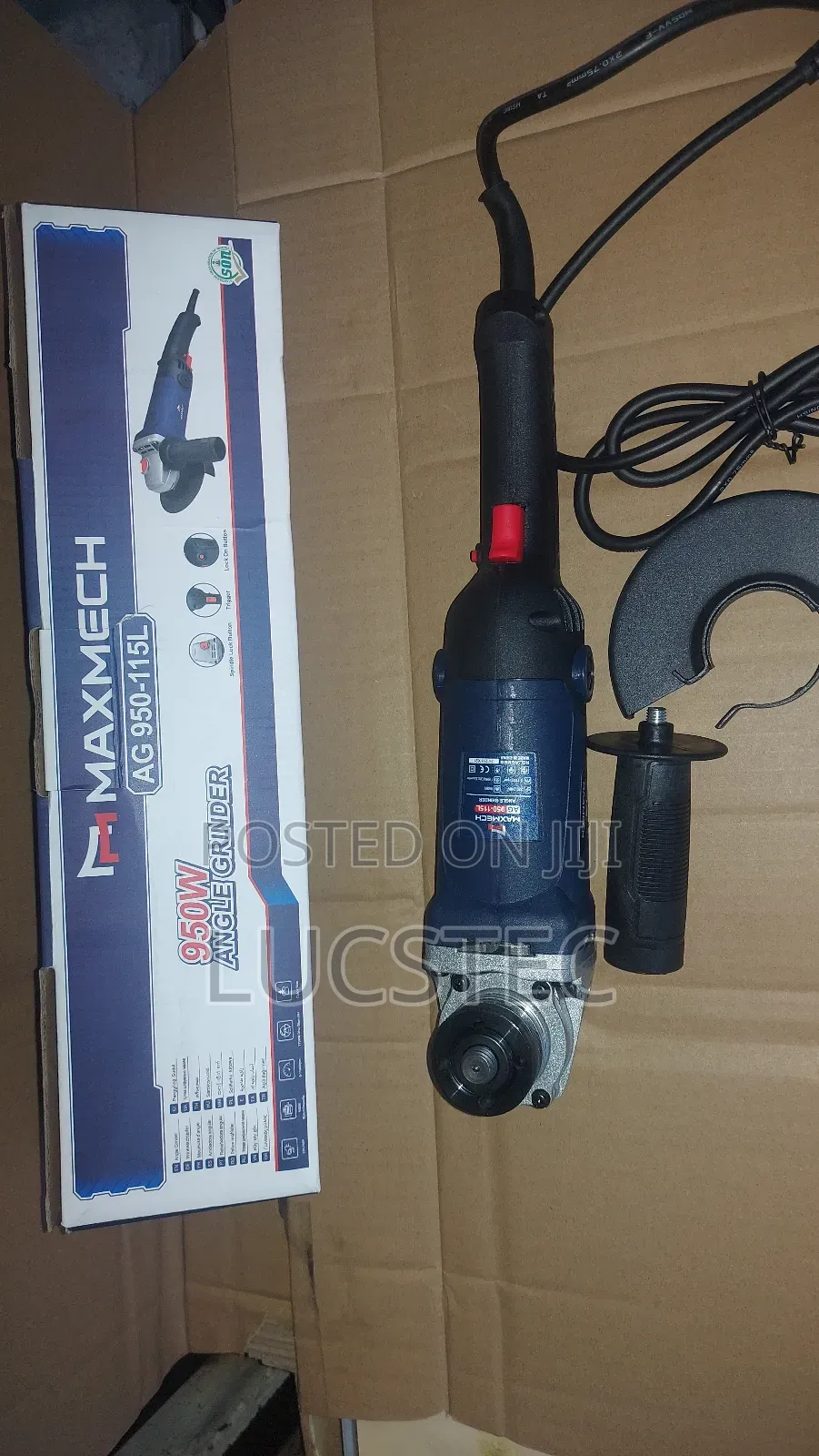 Maxmech 950w Angle Grinder – Ag 950-115l