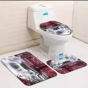 3in1 Toilet Mat Set