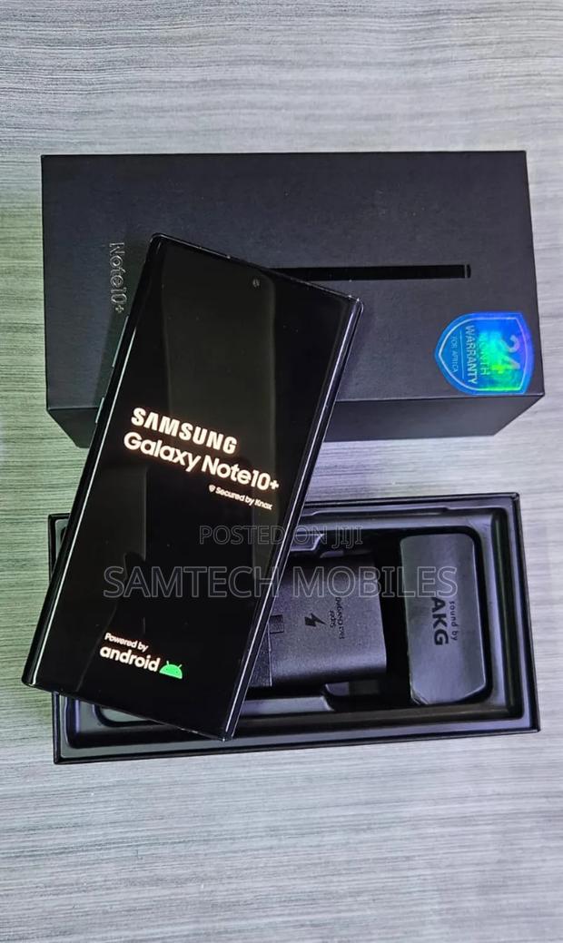 Samsung Galaxy Note 10 Plus 256 GB Black - main view