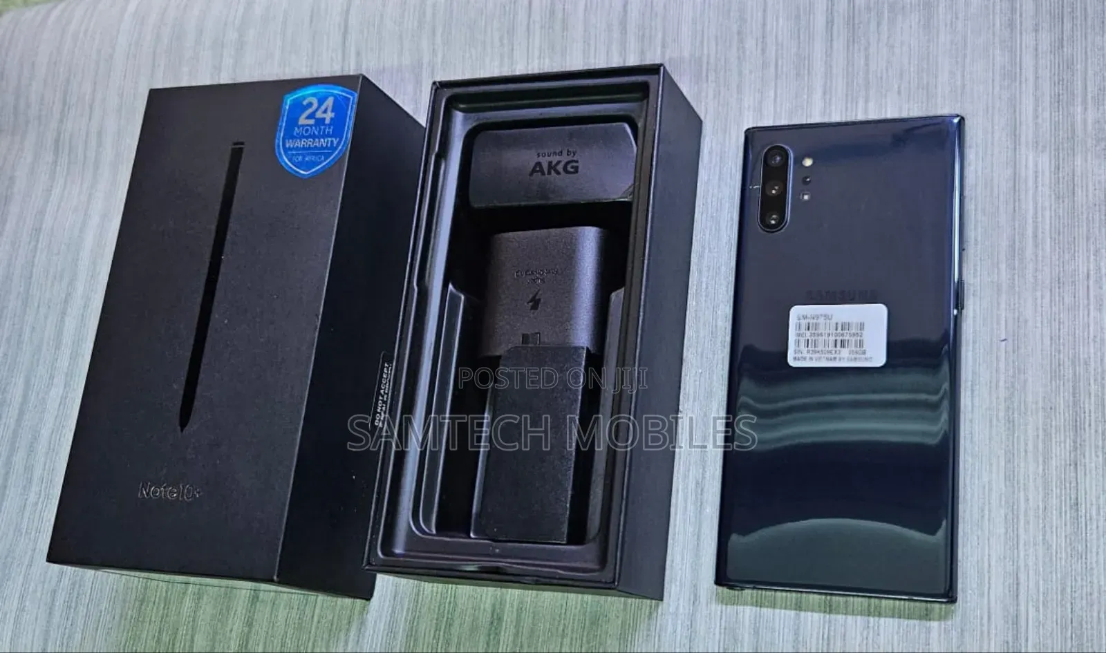 Samsung Galaxy Note 10 Plus 256 GB Black