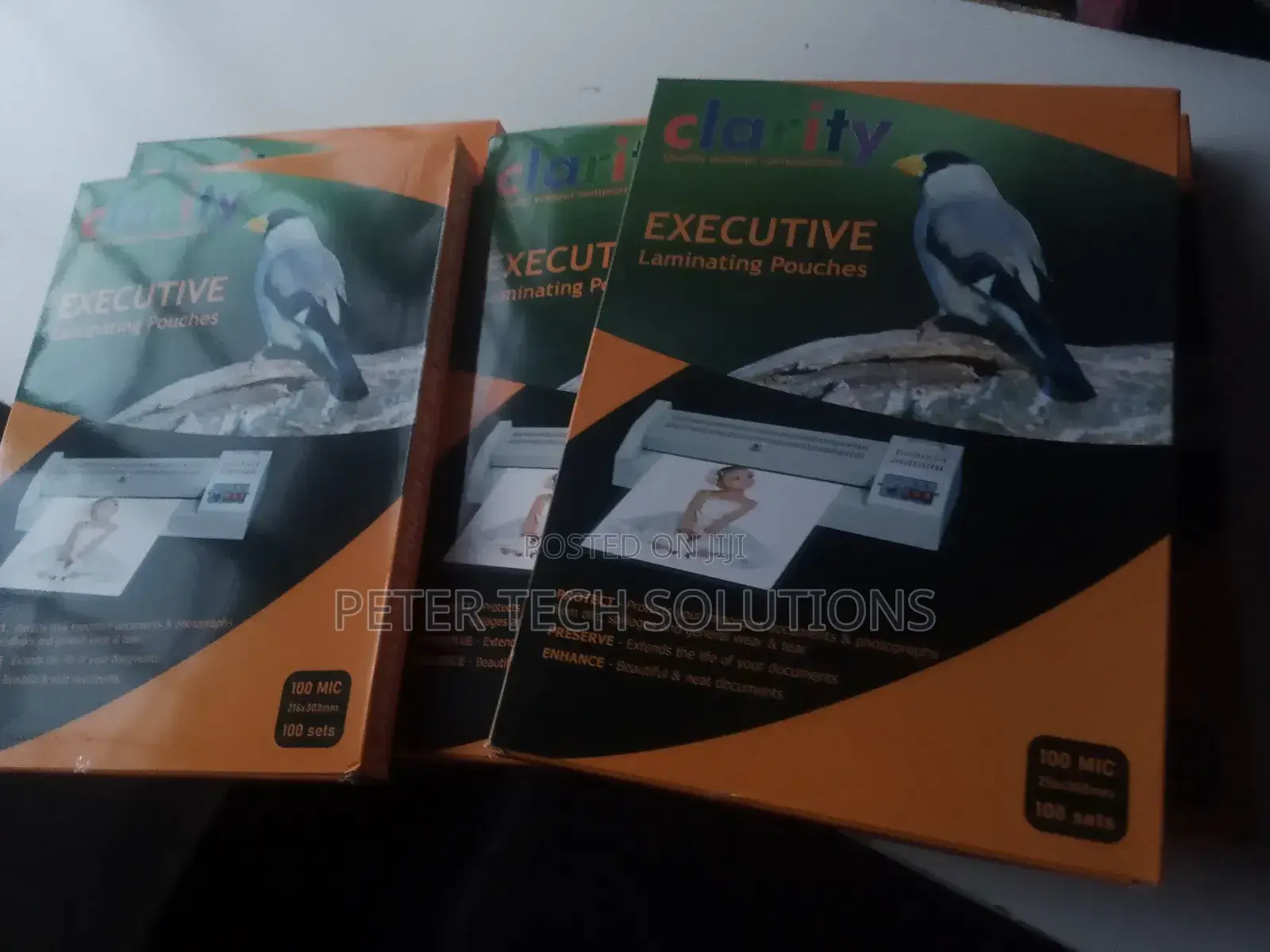 Laminating Pouches Executive Available By