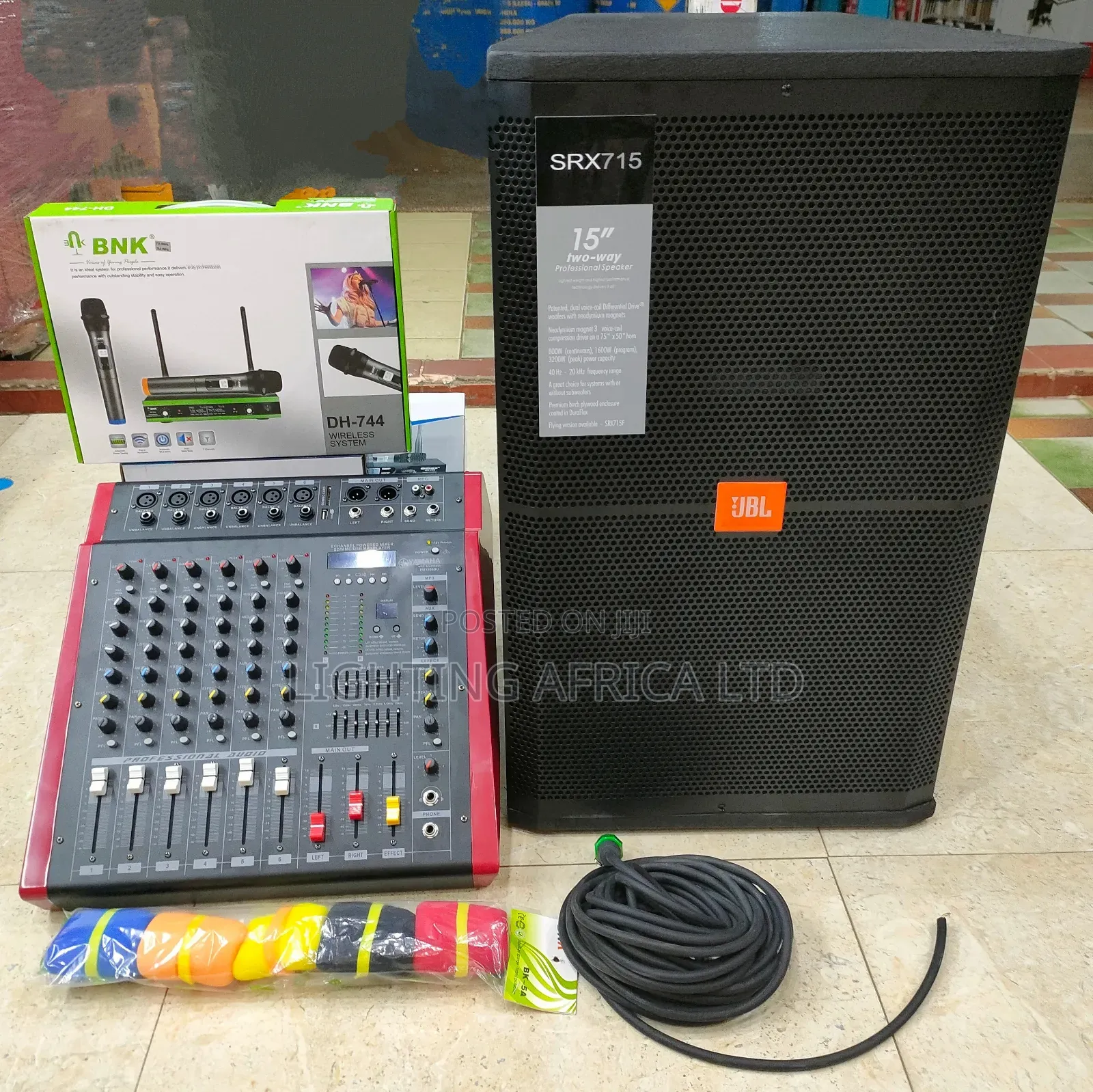 JBL Medium Public Address System - 6 Channels Powered Amplifier