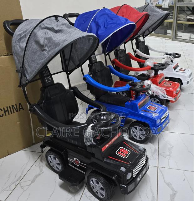 Push Ride Ons Melodies and Lights Canopy - main view