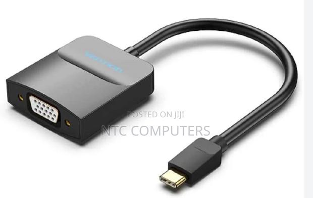 Vention Type-C to Vga Adapter 0.15m Black Abs Type