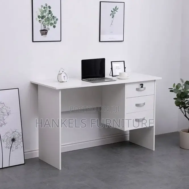 Bristol 1.2m Office Desk-White